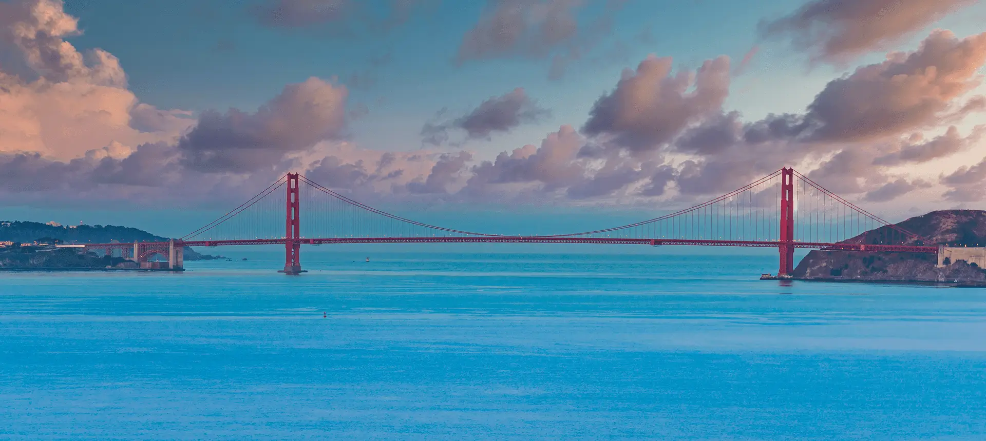 San Francisco iconic bridge view